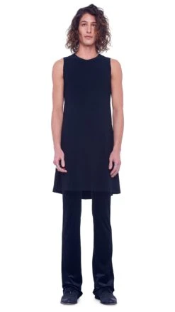 SLEEVELESS SWING DRESS -Norma Kamali KK1263PL013001 1 23 19 nk 00646 men