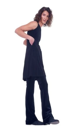 SLEEVELESS SWING DRESS -Norma Kamali KK1263PL013001 1 23 19 nk 00657 men