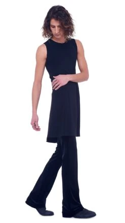 SLEEVELESS SWING DRESS -Norma Kamali KK1263PL013001 1 23 19 nk 00677 men