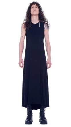 SLEEVELESS LONG SWING DRESS -Norma Kamali KK1263PL015001 1 23 19 nk 00124 men