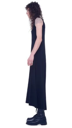 SLEEVELESS LONG SWING DRESS -Norma Kamali KK1263PL015001 1 23 19 nk 00125 men