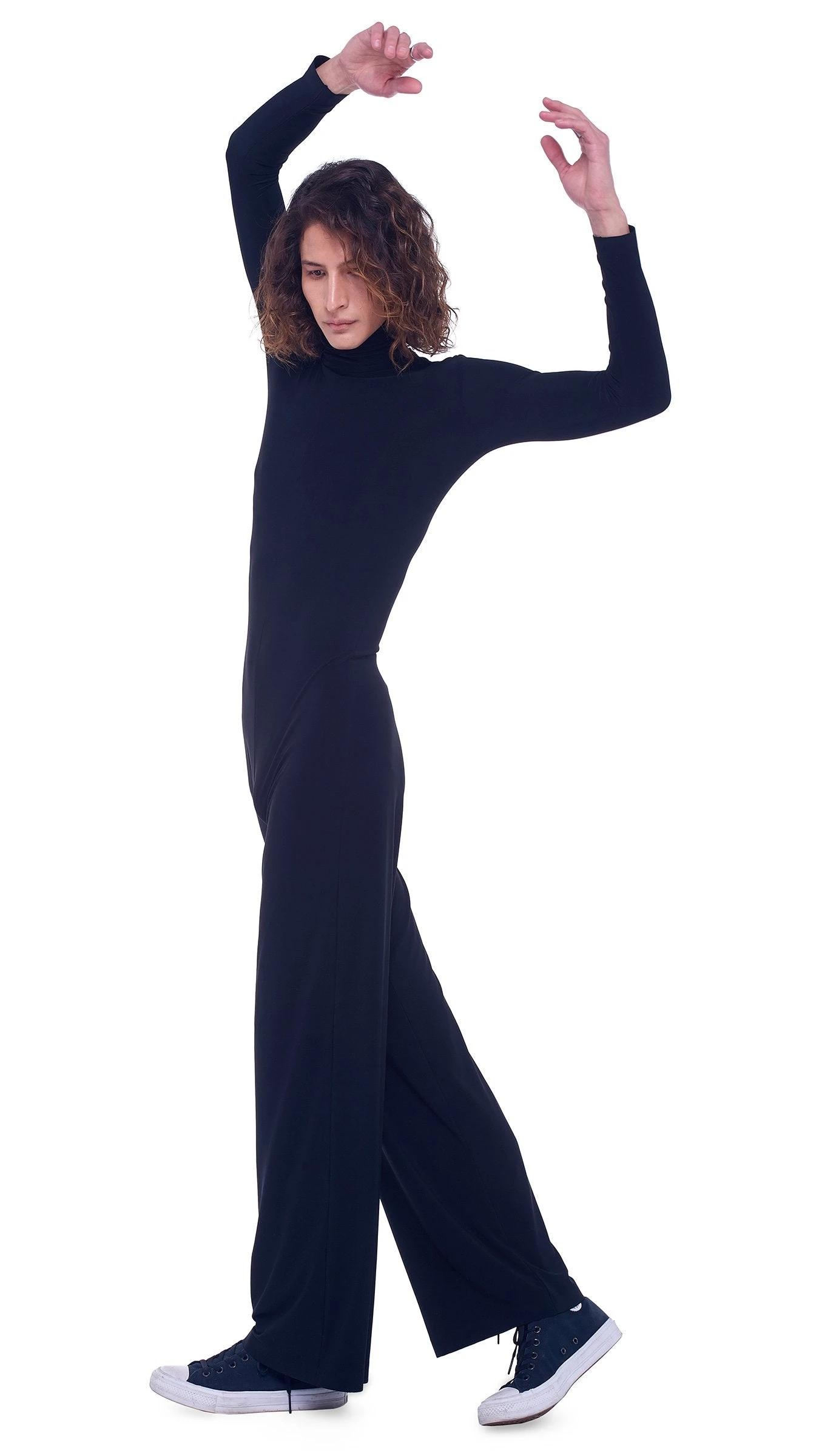 LONG SLEEVE TURTLE JUMPSUIT 10 LONG SLEEVE TURTLE JUMPSUIT - Image 10