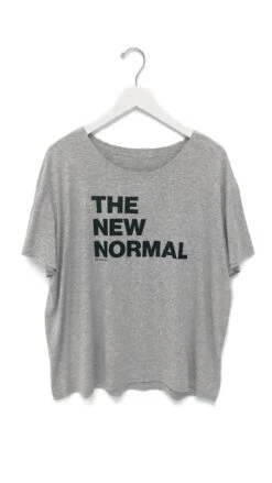 THE NEW NORMAL TEE 10 THE NEW NORMAL TEE -Norma Kamali NK Product Tee Hangar