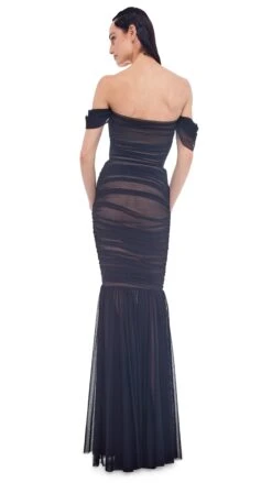 WALTER FISHTAIL GOWN -Norma Kamali PF22 11 24 21 nk 12810