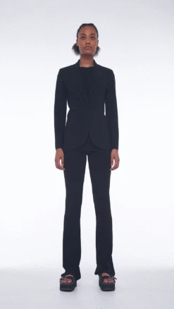 SINGLE BREASTED JACKET -Norma Kamali Single Breasted Jacket black 15514 v3