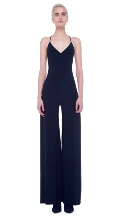 LOW BACK SLIP JUMPSUIT